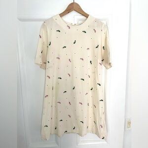 & Other Stories embroidered dress size 12